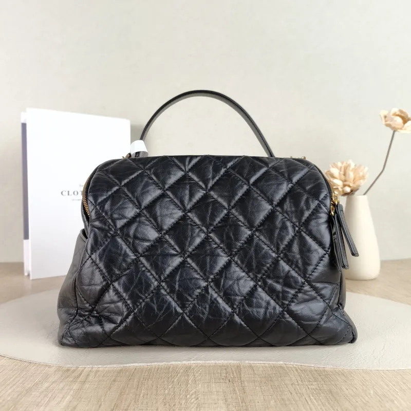 Chanel Crossbody Bag Crossbody Bag Black Calfskin One Size 27 × 16 × 20 cm — cover view 5 of 5