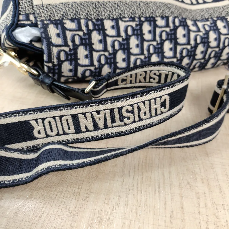 DIOR Crossbody Bag camp Messenger Bag Blue Canvas Medium29 × 12 × 22 cm — detail view 11 of 11