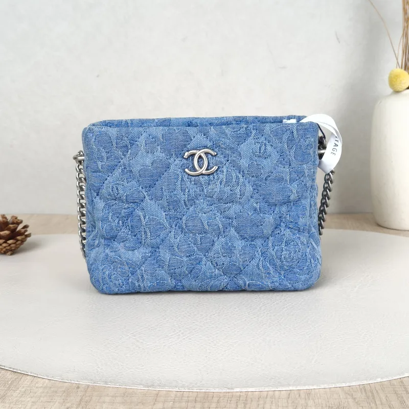 Chanel Crossbody Bag23p Crossbody Bag Blue One Size18 × 7 × 13 cm