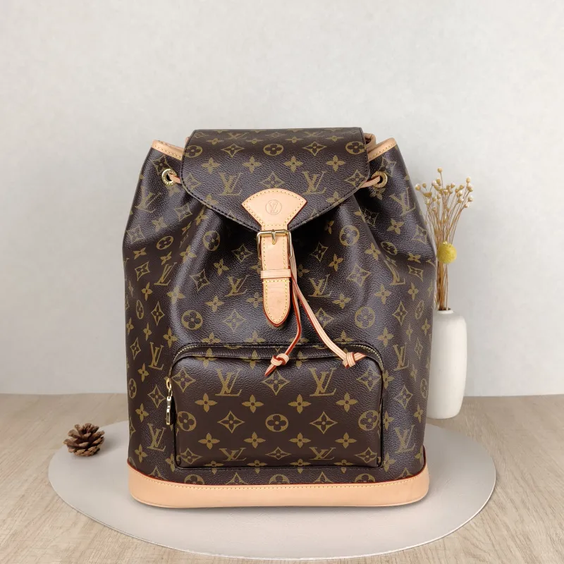 Louis Vuitton Backpack MONTSOURIS Backpack Edition Monogram PVC Medium38 × 21 × 35 cm