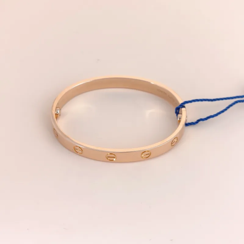 CARTIER Bangle Love Collection Bangle Rose Gold 18KR ose Gold Edition 16