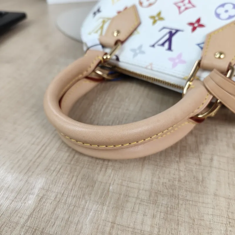 Louis Vuitton Crossbody Bag Alma BB Multicolore PVC BB 23.5 × 11.5 × 17.5 cm — detail view 8 of 11