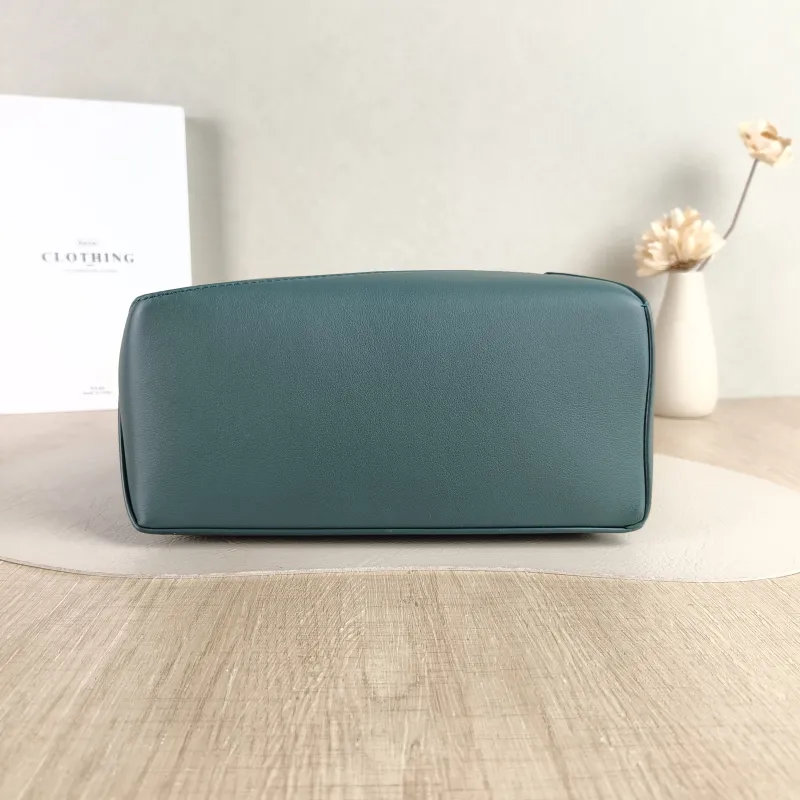 LOEWE Crossbody Bag Puzzle Green CC alfskin Small 24 × 10.5 × 16.5 cm — cover view 3 of 5
