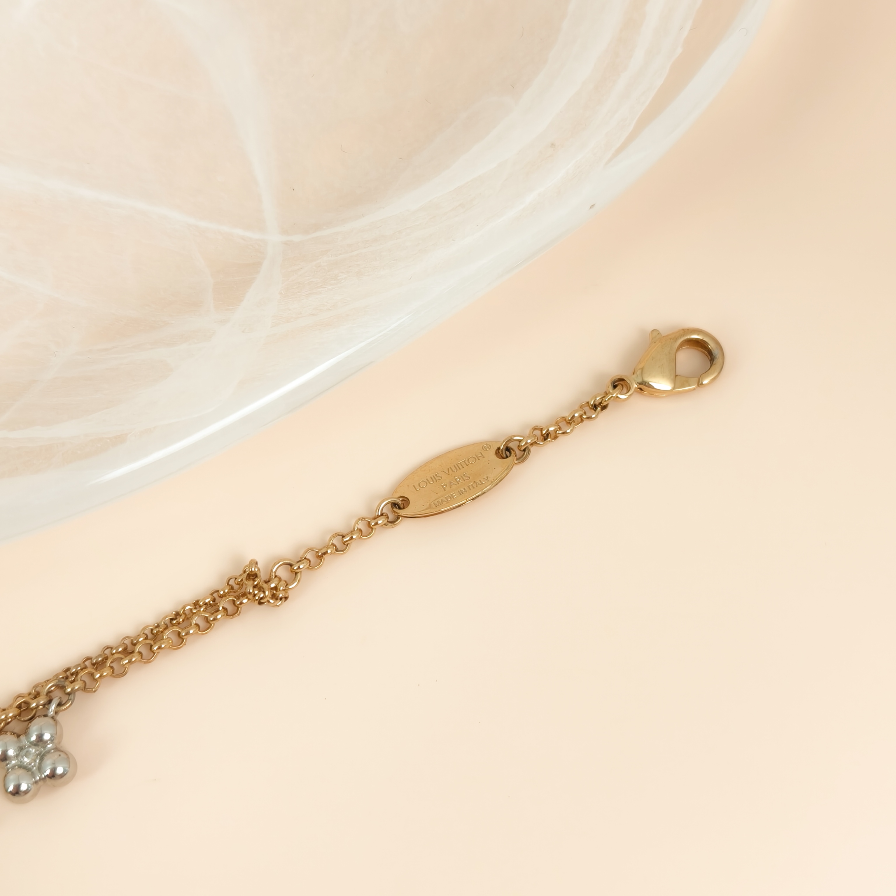 Louis Vuitton Braceletlogo Bracelet Gold · Silver One Size20cm — cover view 6 of 7