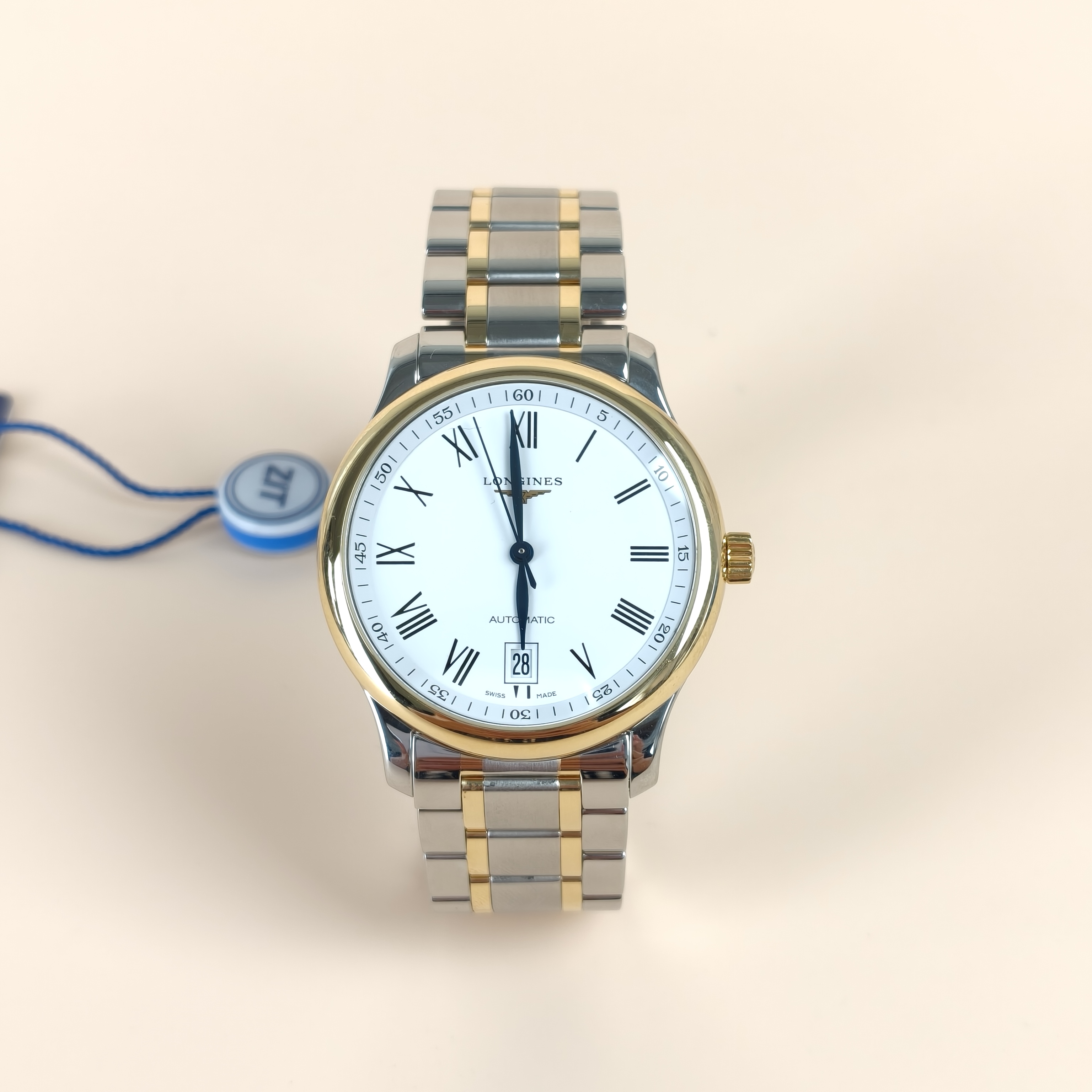 LONGINES Watch Collection Watch White 18KY ellow Gold 40mm Watch