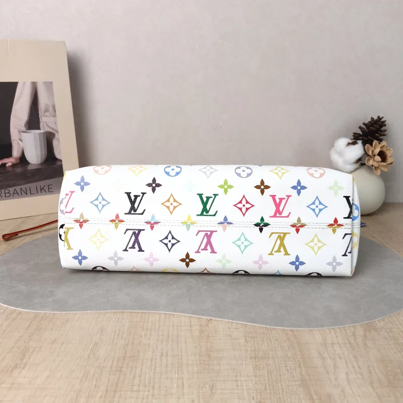 Louis Vuitton Shoulder Bag Carryall East West Multicolore PVC One Size 36 × 10 × 19 cm — cover view 3 of 6