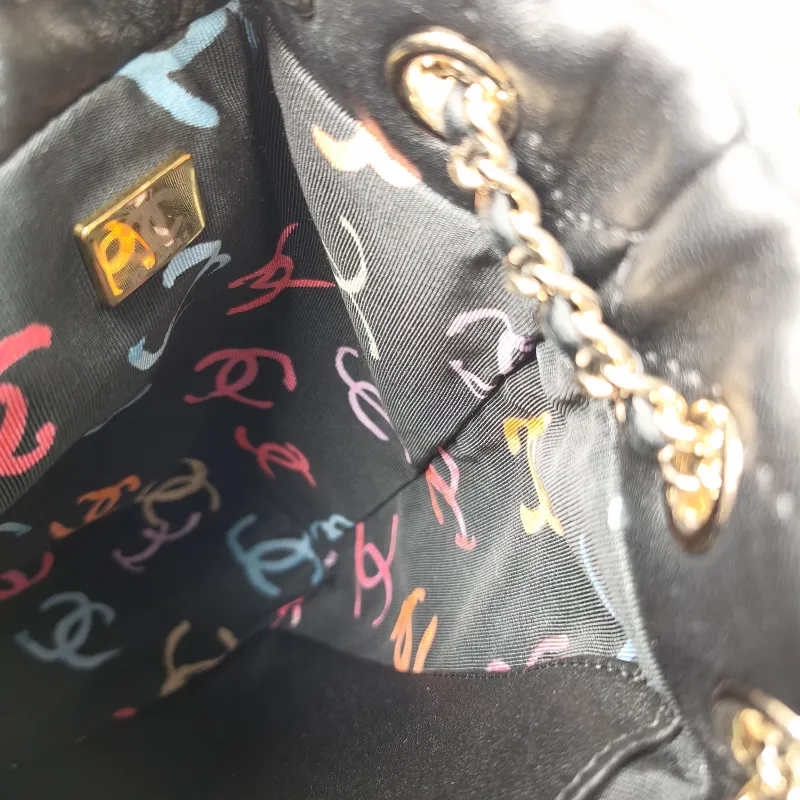 Chanel Backpack Backpack Black Lambskin One Size17 × 7.5 × 22 cm — detail view 10 of 12