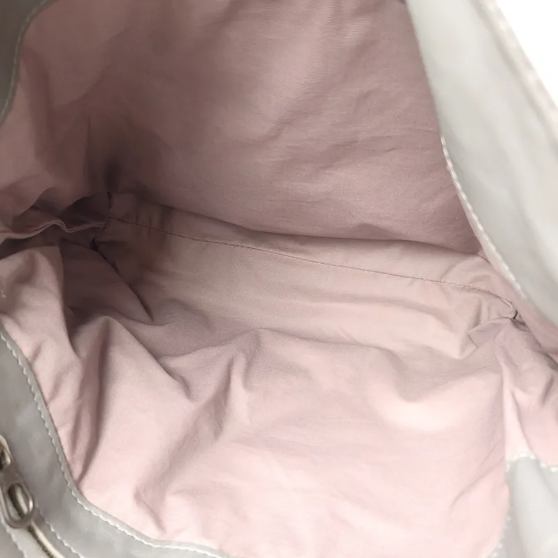 Bottega Veneta Shoulder Bag Messenger Bag Grey Calfskin One Size 30 × 7.5 × 31 cm — detail view 9 of 10