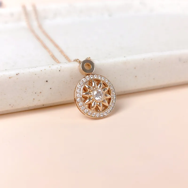 HARRY WINSTON Necklace Winston Gates Necklace Rose Gold Diamond18KR ose Gold One Size 40cm — cover view 6 of 7