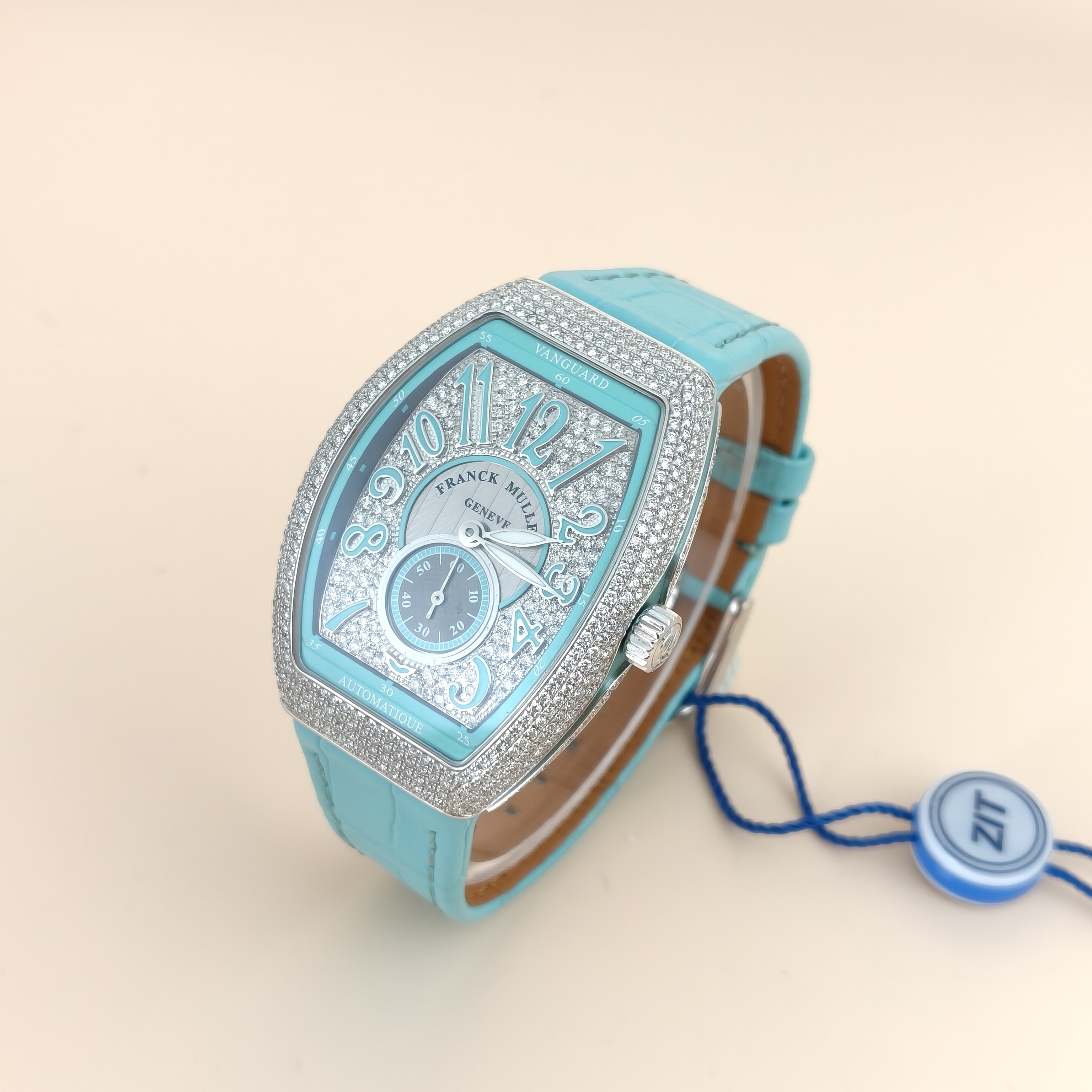 FRANCK MULLER Watch Vanguard Collection Watch Blue Silver One Size36*49 — cover view 4 of 7