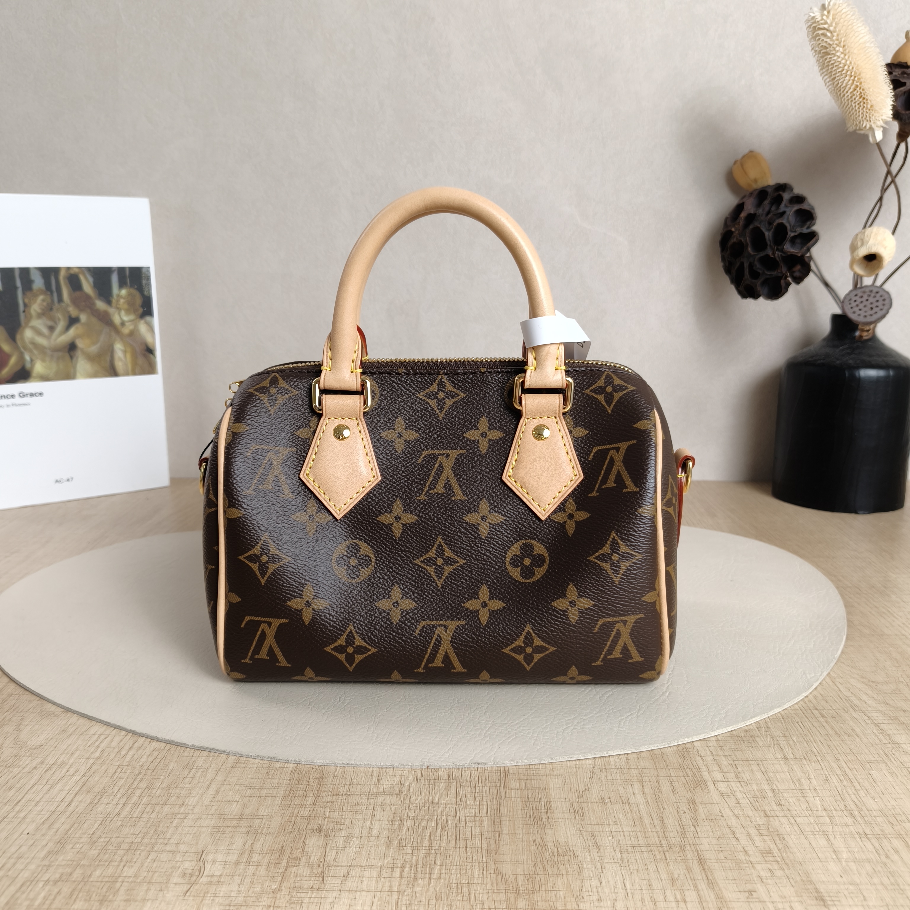 Louis Vuitton Crossbody Bag Speedy20 Shoulder Strap PVC Small20.5 × 12 × 13.5 cm — cover view 10 of 12