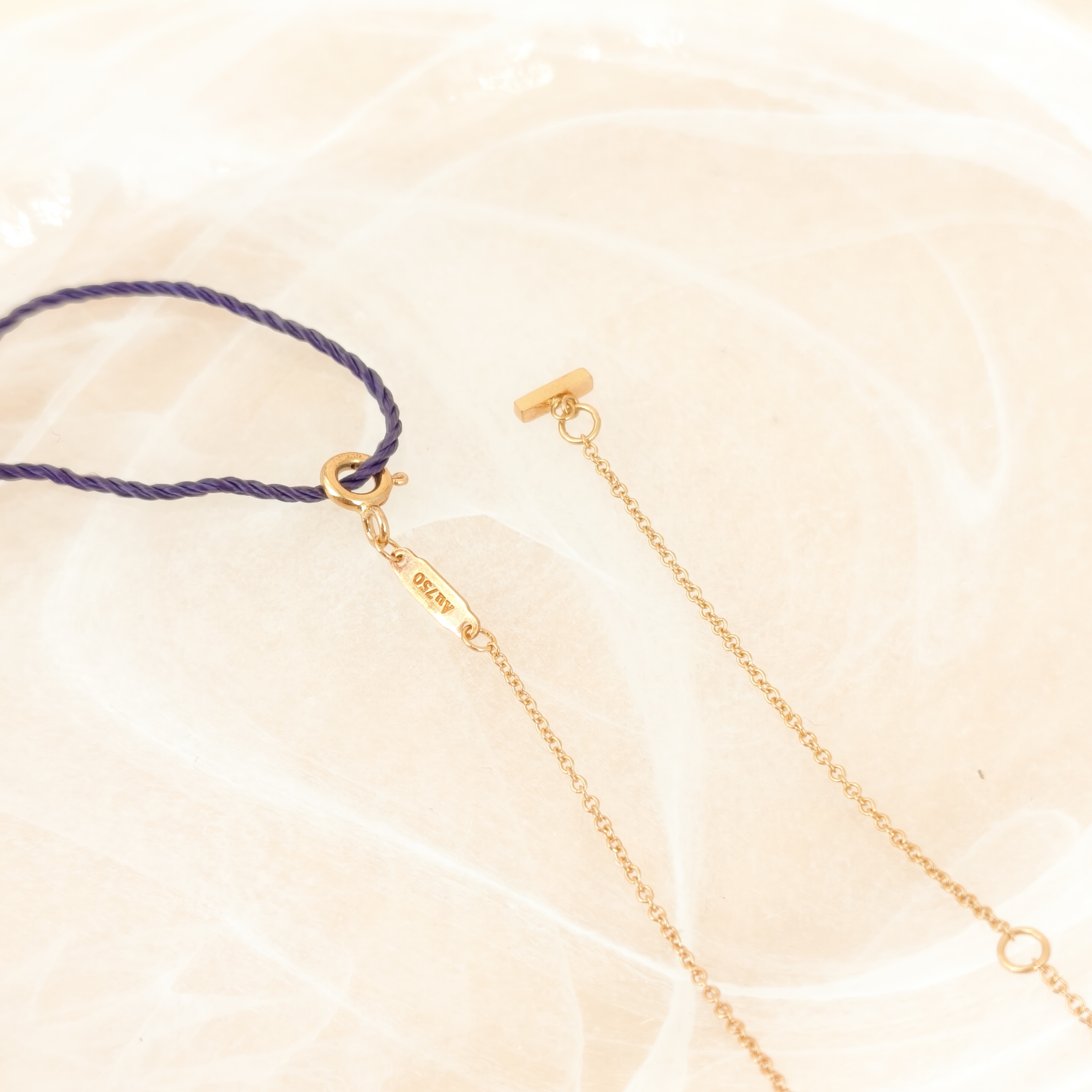 Tiffany&Co. Necklace T Collection Small Smile Necklace Gold18k Small45cm — cover view 5 of 7