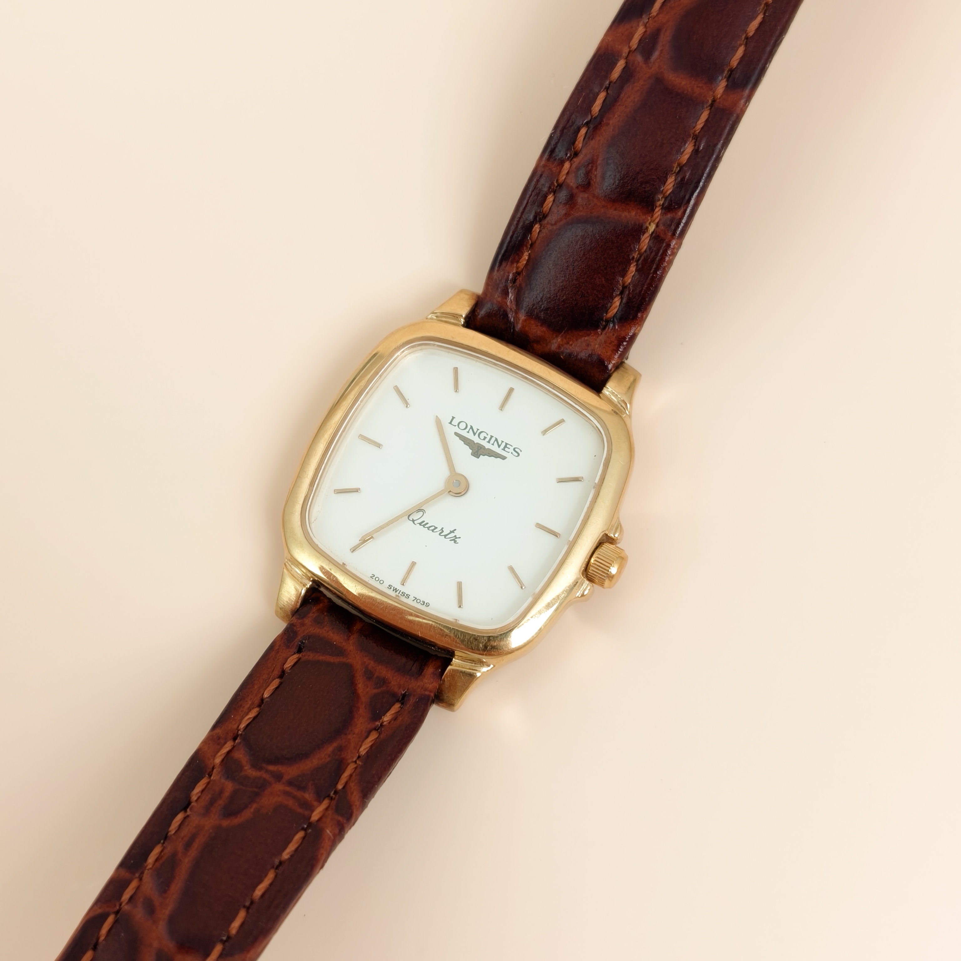 LONGINES Watch Vintage Watch White18KY ellow Gold One Size22mm — cover view 4 of 9