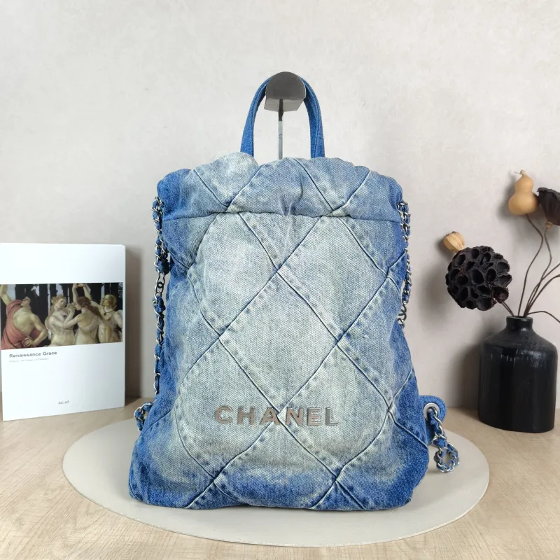 Chanel Backpack 22Bag Backpack Small 29 × 8 × 34 cm