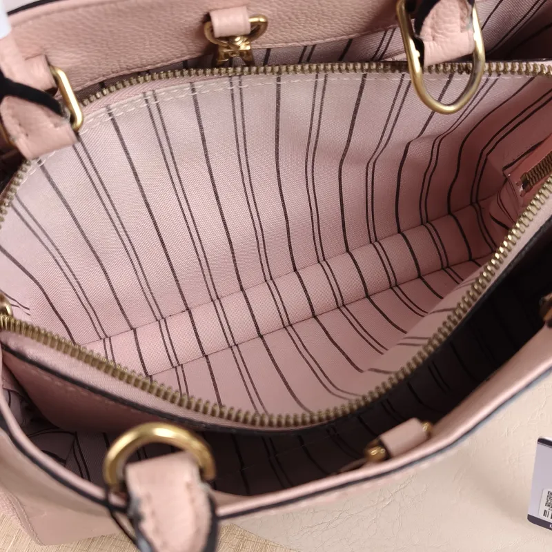 Louis Vuitton Top Handle Bag Montaigne Pink Calfskin BB 29 × 13 × 20 cm — detail view 5 of 11