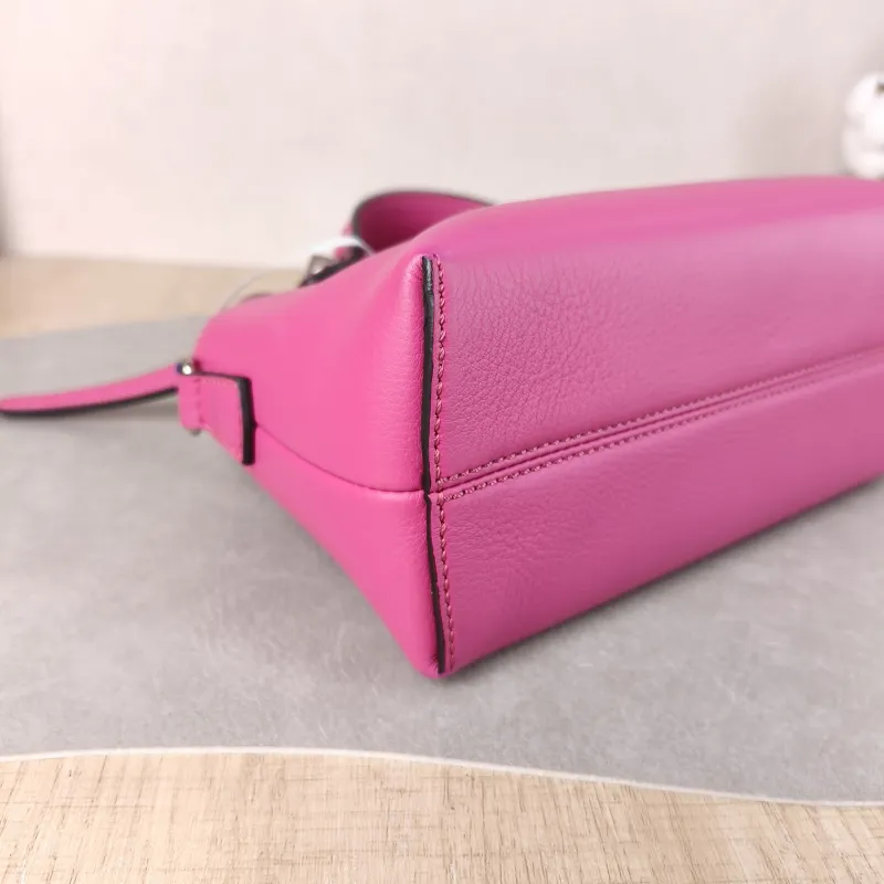 FENDI Crossbody Bag by the way Calfskin Mini 20.5 × 9 × 12 cm — detail view 8 of 12