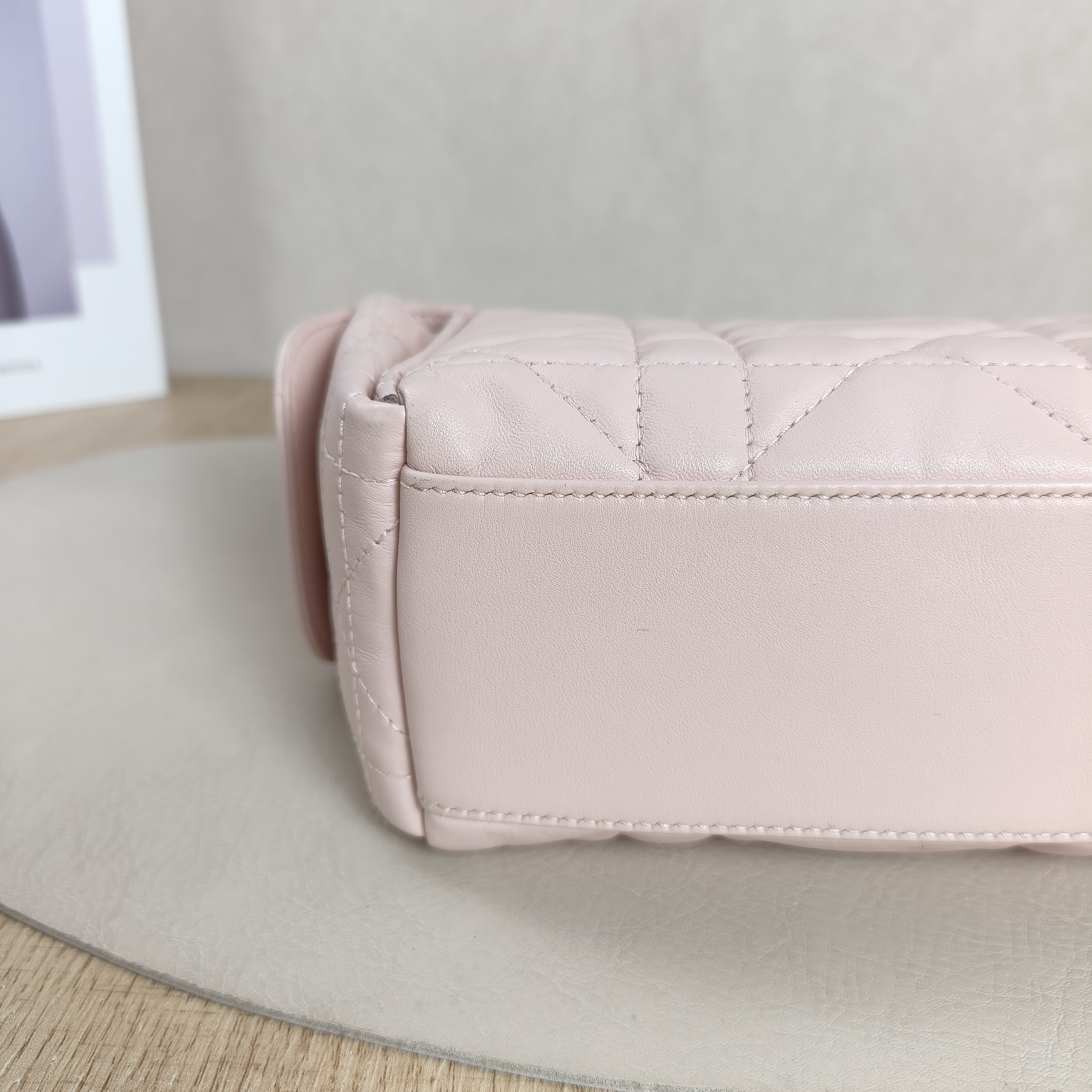 DIOR Crossbody Bag D-Dream Pink Lambskinmini22 × 9 × 14 cm — cover view 7 of 11