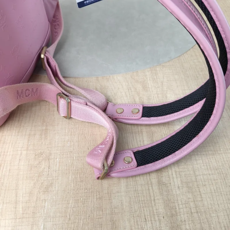 MCM Backpack Backpack Pink PVC One Size21 × 10 × 26 cm — detail view 5 of 13
