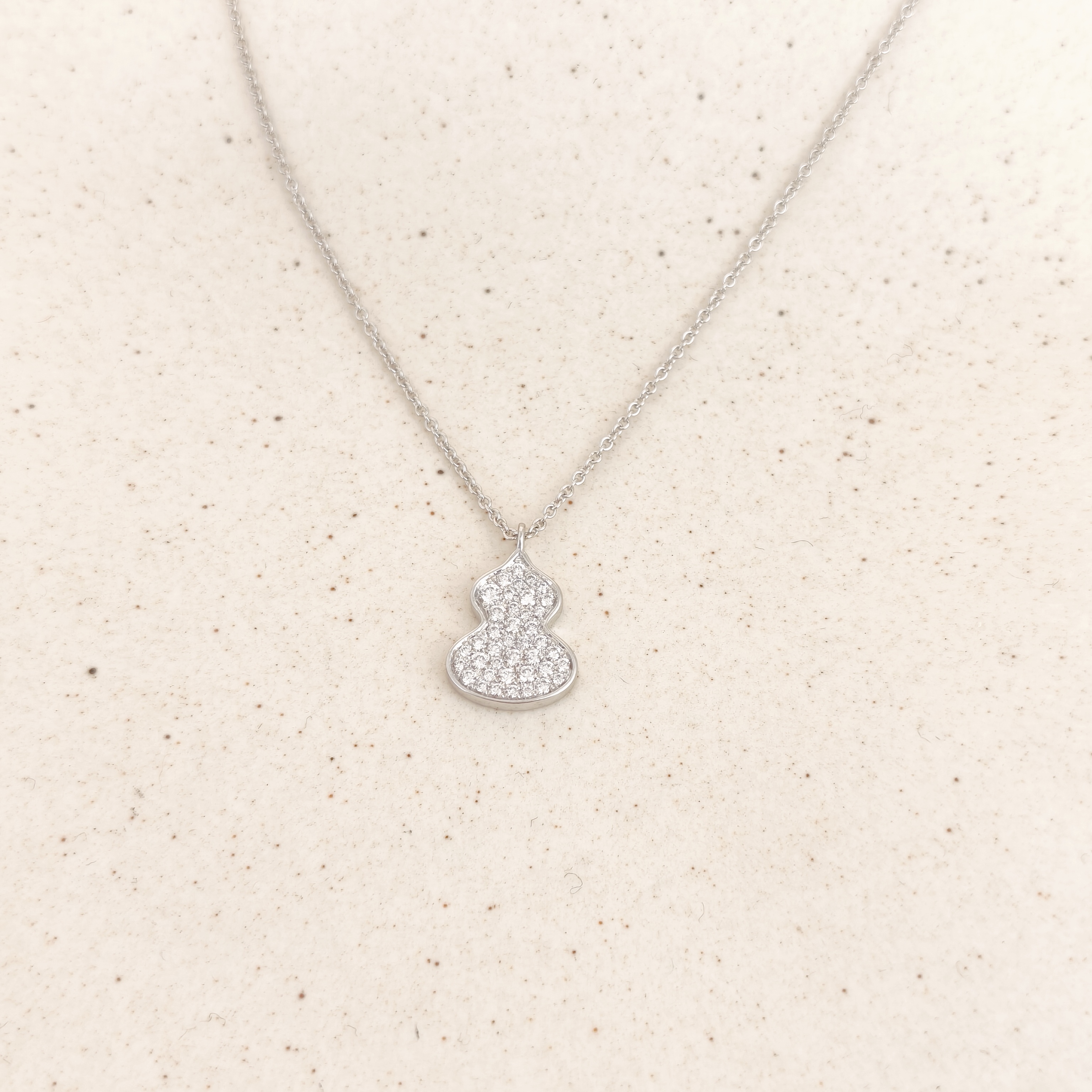 Qeelin Necklace Wulu Collection Necklace18KW hite Gold Diamond18KW hite Gold Diamond One Size1.1*40 โ cover view 5 of 6