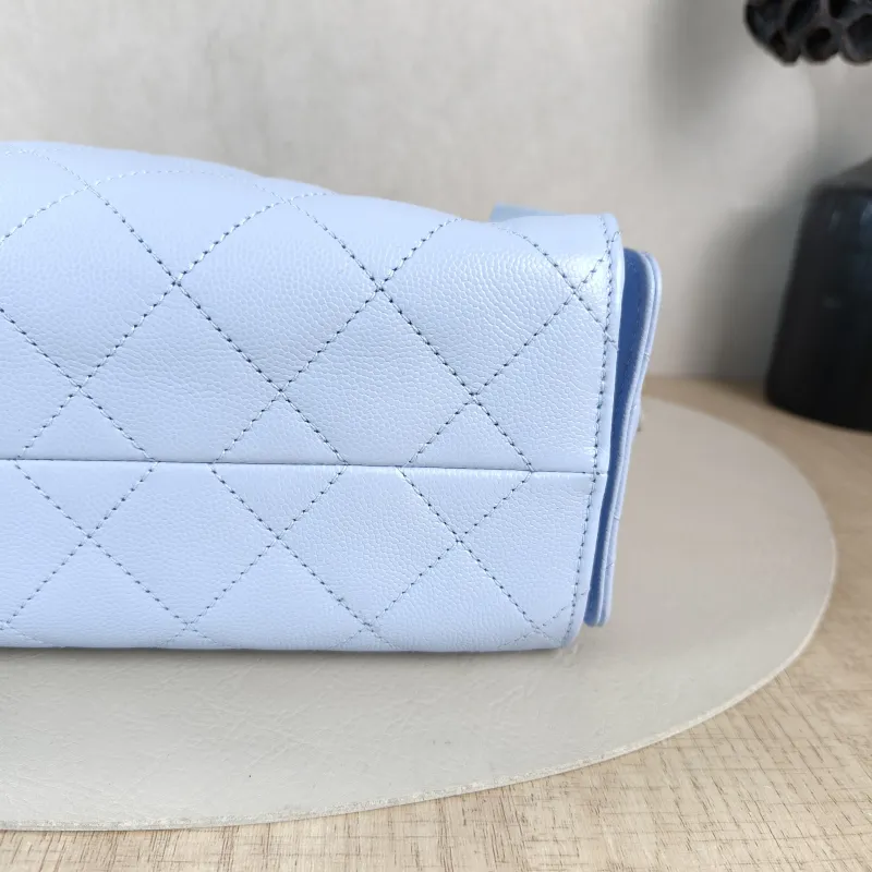 Chanel Crossbody Bag 25Bag Blue Grained Calfskin Mini 22 × 12.5 × 20 cm — detail view 3 of 11