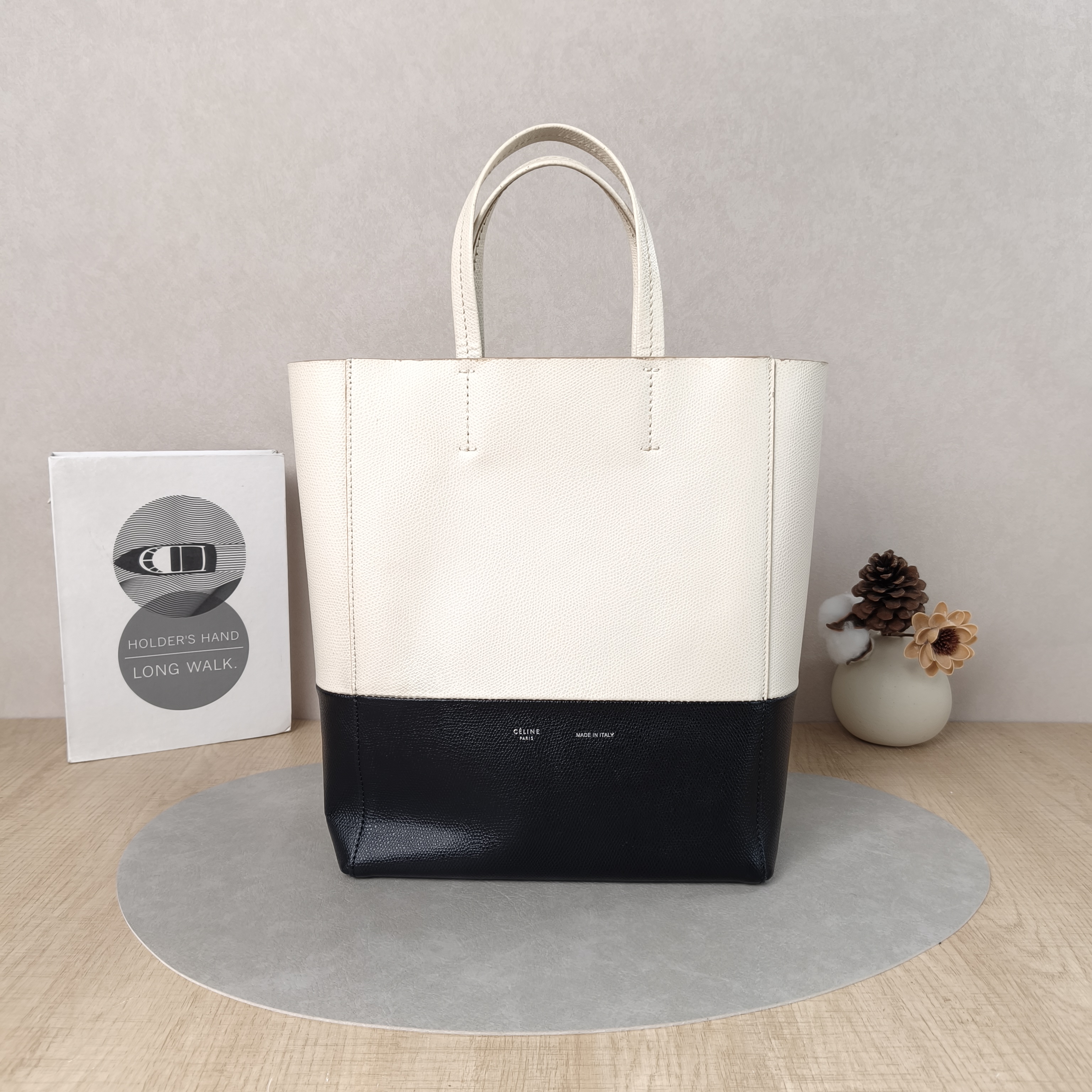 CELINE Shoulder Bag Tote Bag Colorblock Calfskin One Size23 × 10 × 27.5 cm
