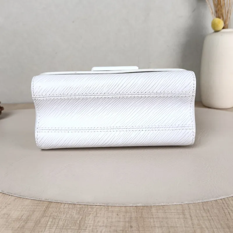 Louis Vuitton Crossbody Bag Twist White Epi Embossed Calfskin Small 19 × 9 × 15 cm — cover view 3 of 5