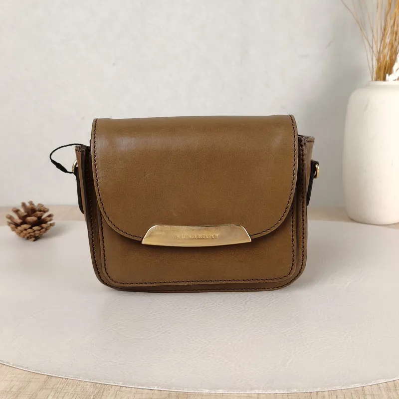 BURBERRY Crossbody Bag Crossbody Bag Calfskin One Size 15.5 × 3 × 12.5 cm