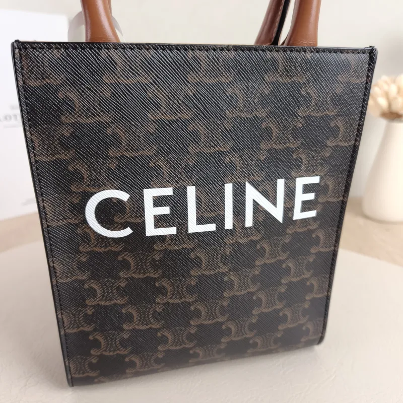 CELINE Crossbody Bag CABAS Mini Monogram PVC Mini 17 × 4 × 20.5 cm — detail view 9 of 10