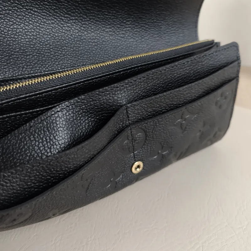 Louis Vuitton Wallet Edition Wallet Black Calfskin One Size 19 × 2.5 × 10.5 cm — detail view 9 of 9