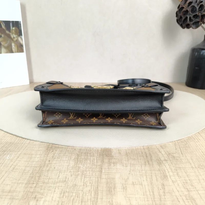 Louis Vuitton Crossbody Bag Trunk Clutch Box Monogram PVC Mini 20 × 5.5 × 12 cm — cover view 3 of 5