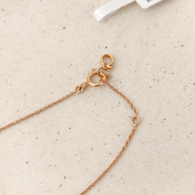 Qeelin Necklace Wulu Collection Necklace Diamond18KR ose Gold One Size 41cm โ cover view 7 of 9