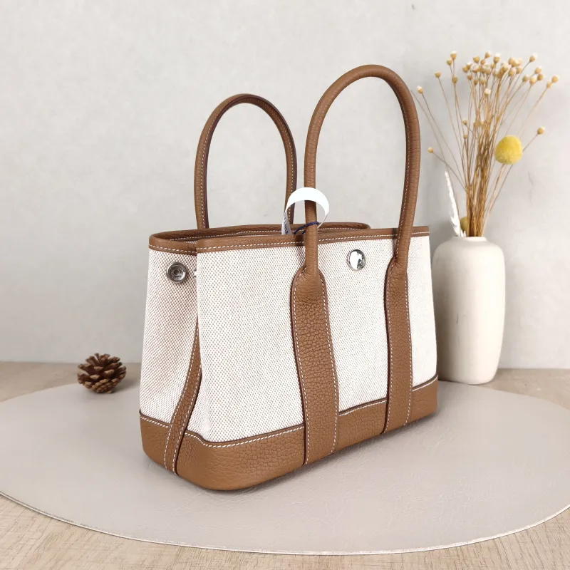 Hermès Top Handle Bag Neo Garden 23 Mini Canvas mini23 × 10 × 16 cm — cover view 2 of 5