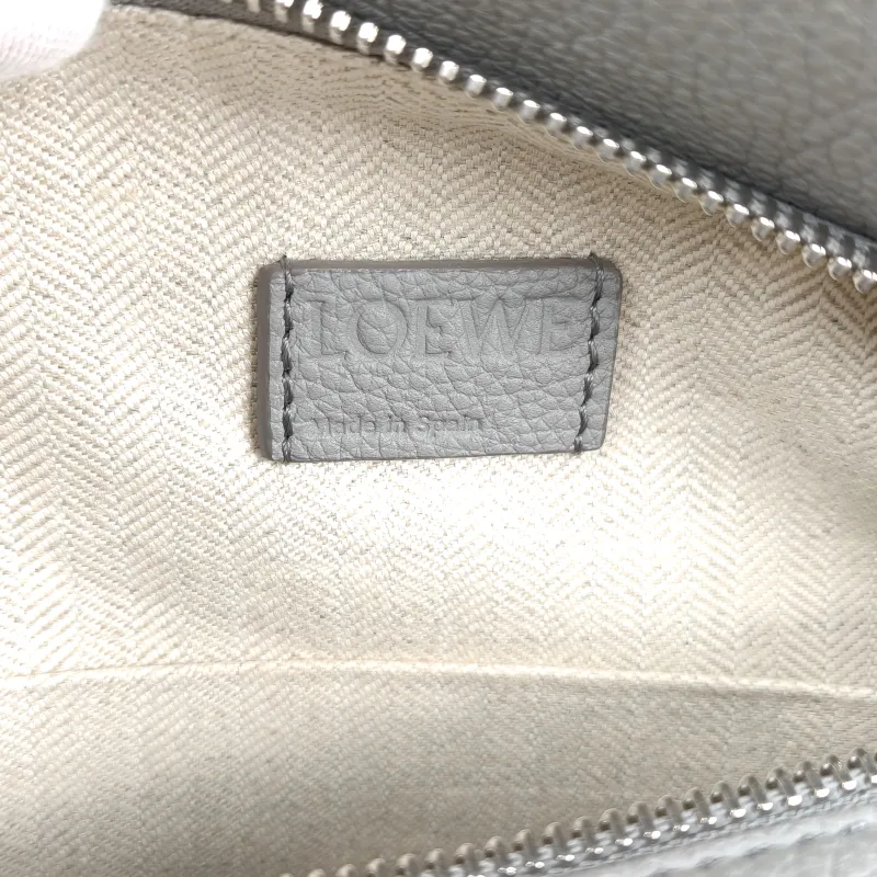 LOEWE Crossbody Bag Puzzle Grey CC alfskin Small24 × 10.5 × 16.5 cm — detail view 6 of 14
