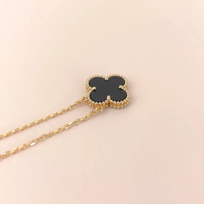Van Cleef & Arpels Necklace Alhambra Alhambra Collection Necklace 18KY ellow Gold Vintage Small41cm — cover view 2 of 11