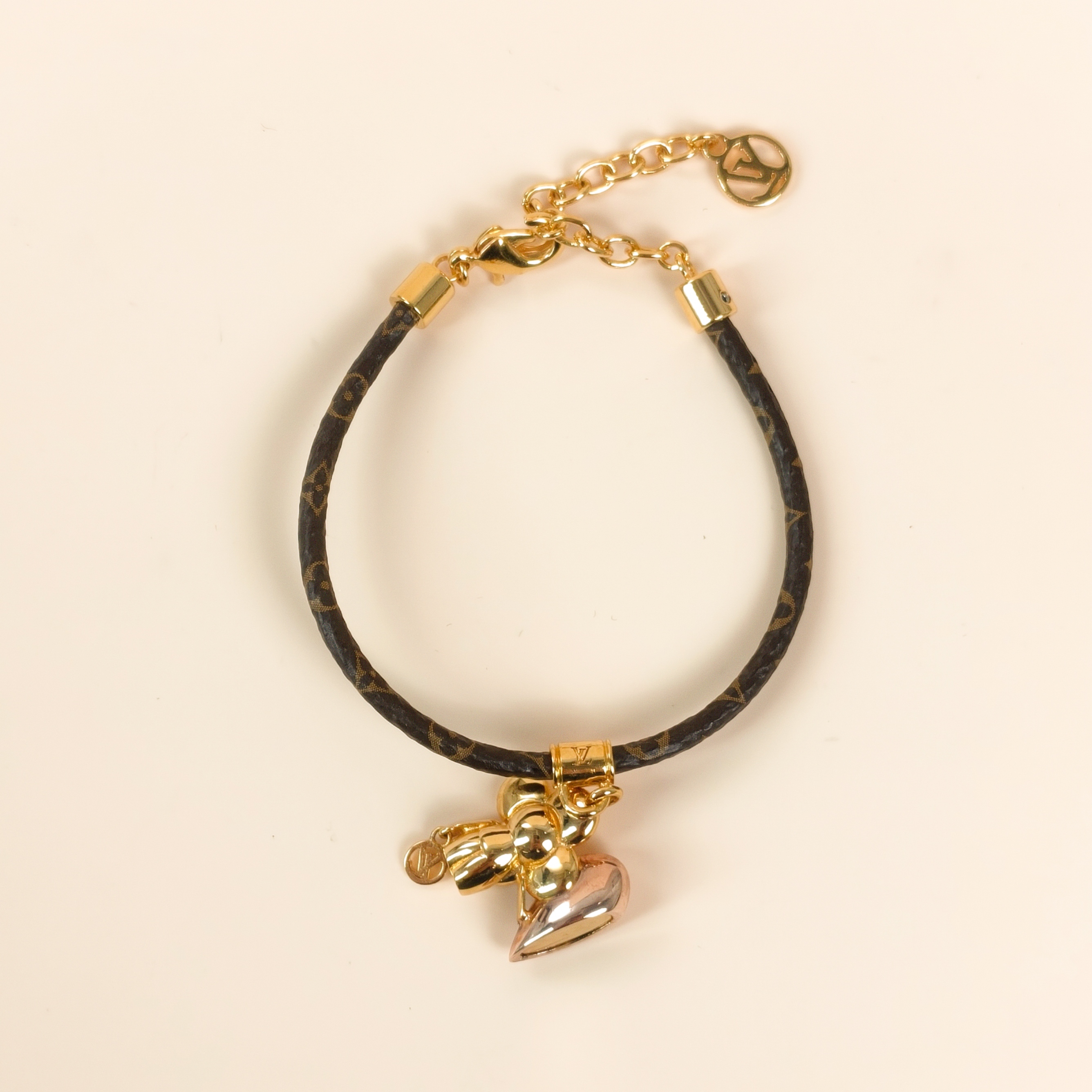 Louis Vuitton Banglevivienne Bangle Gold Monogram One Size19cm โ cover view 6 of 6