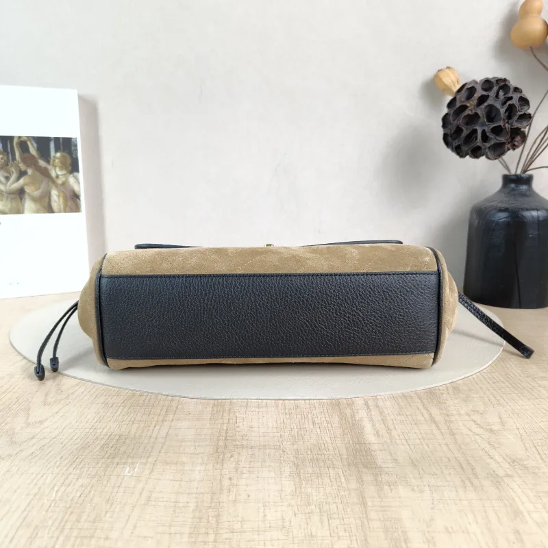 Chanel Shoulder Bag 26a Collection · Black Suede Small 29 × 10 × 17 cm — cover view 2 of 6