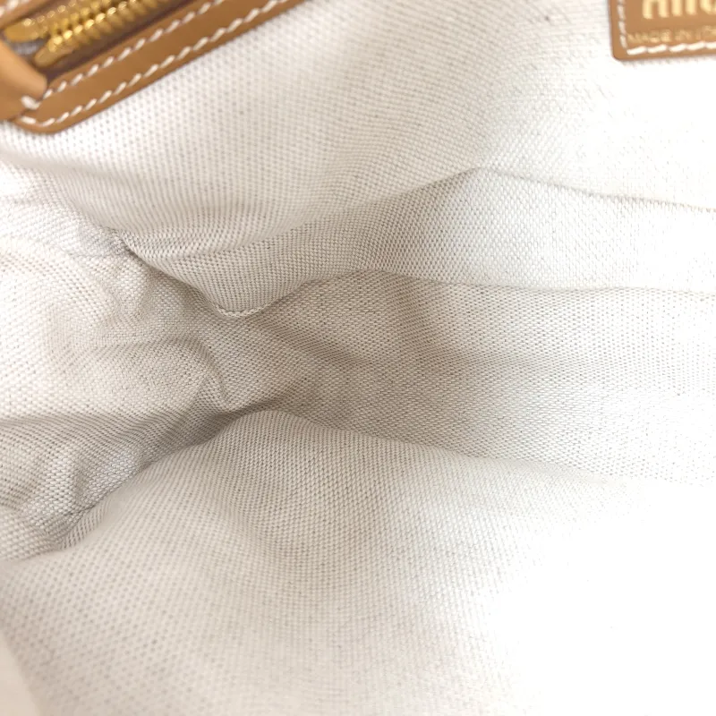 Miumiu Shoulder Bag Pocket Brown Large 32 × 9 × 28 cm — detail view 6 of 15