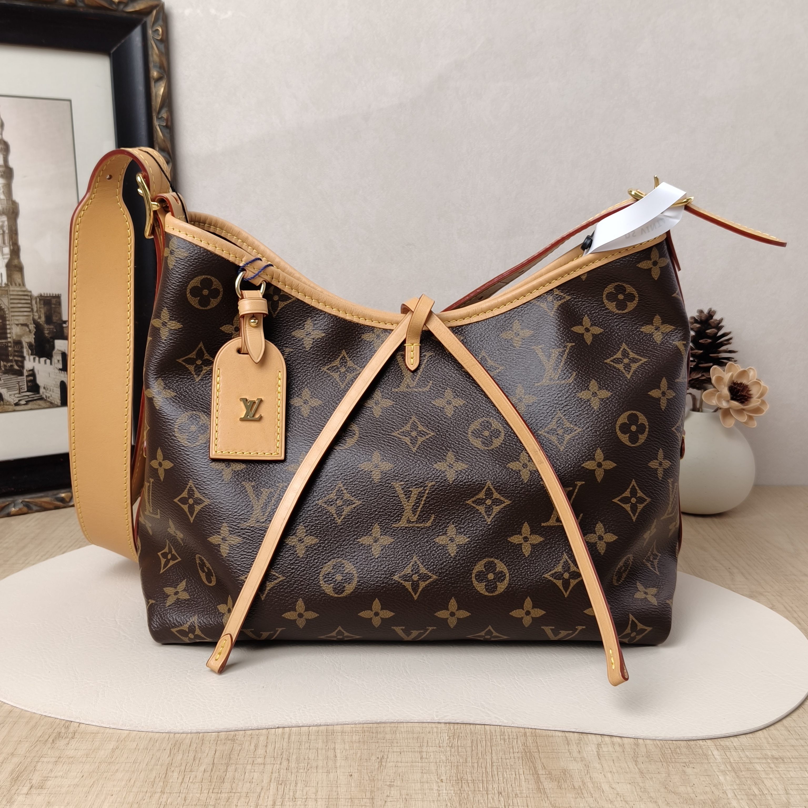 Louis Vuitton Crossbody Bag Carryall Monogram PVC Small29 × 12 × 24 cm