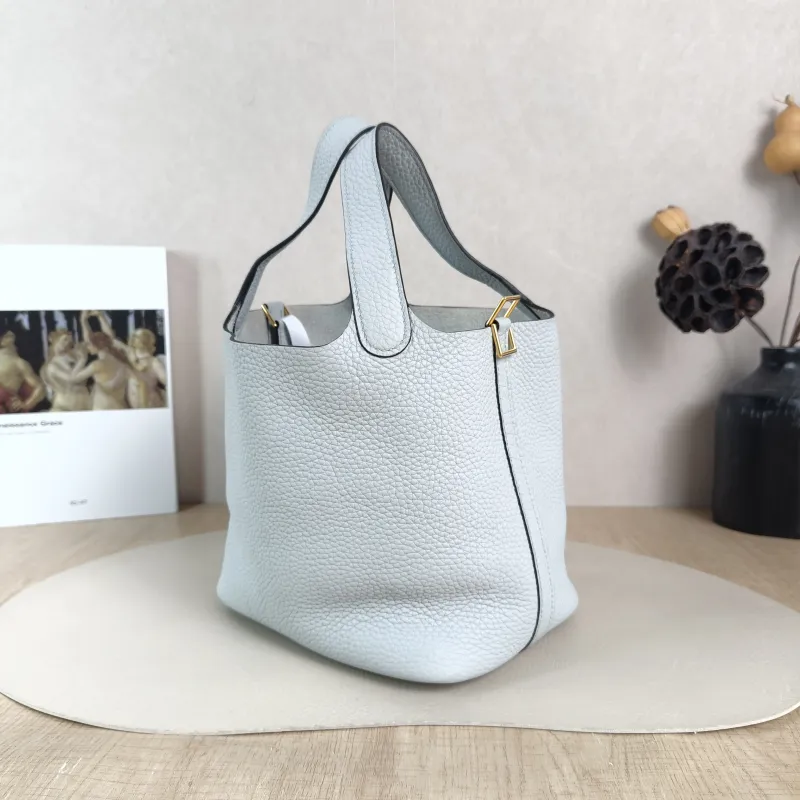 Hermès Top Handle Bag Picotin Lock 18 18 TC Calfskin Small 18 × 13 × 18 cm B — cover view 2 of 6
