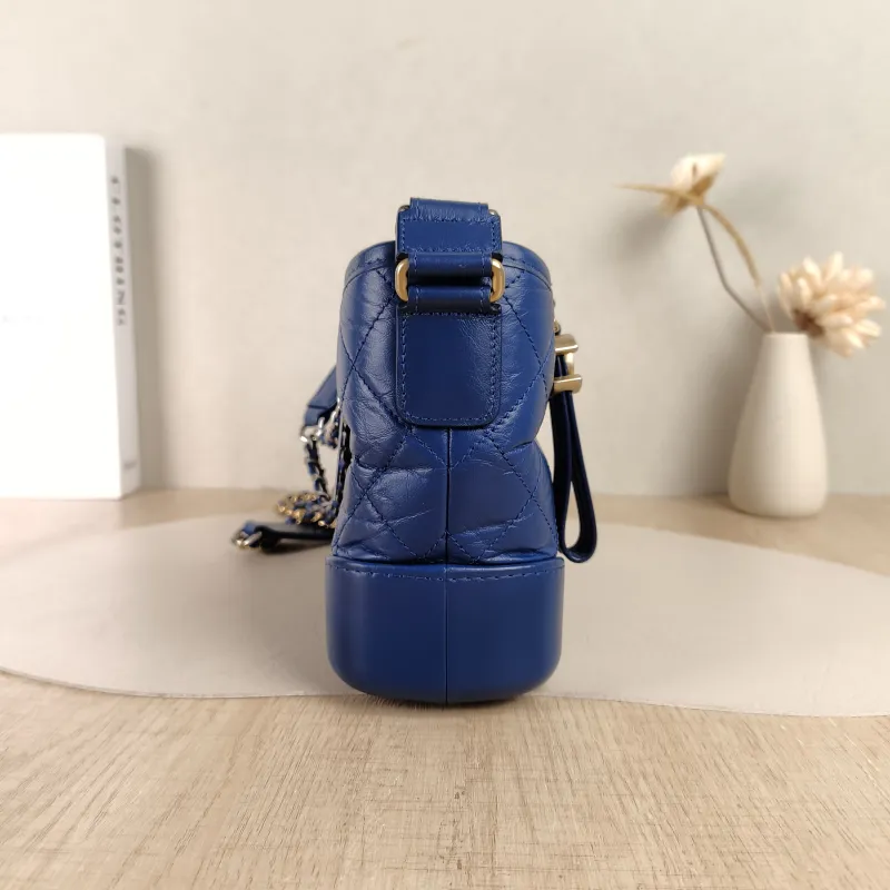 Chanel Crossbody Bag Gabrielle Gabrielle Bag Blue Calfskin Small20 × 8 × 15 cm — detail view 15 of 16