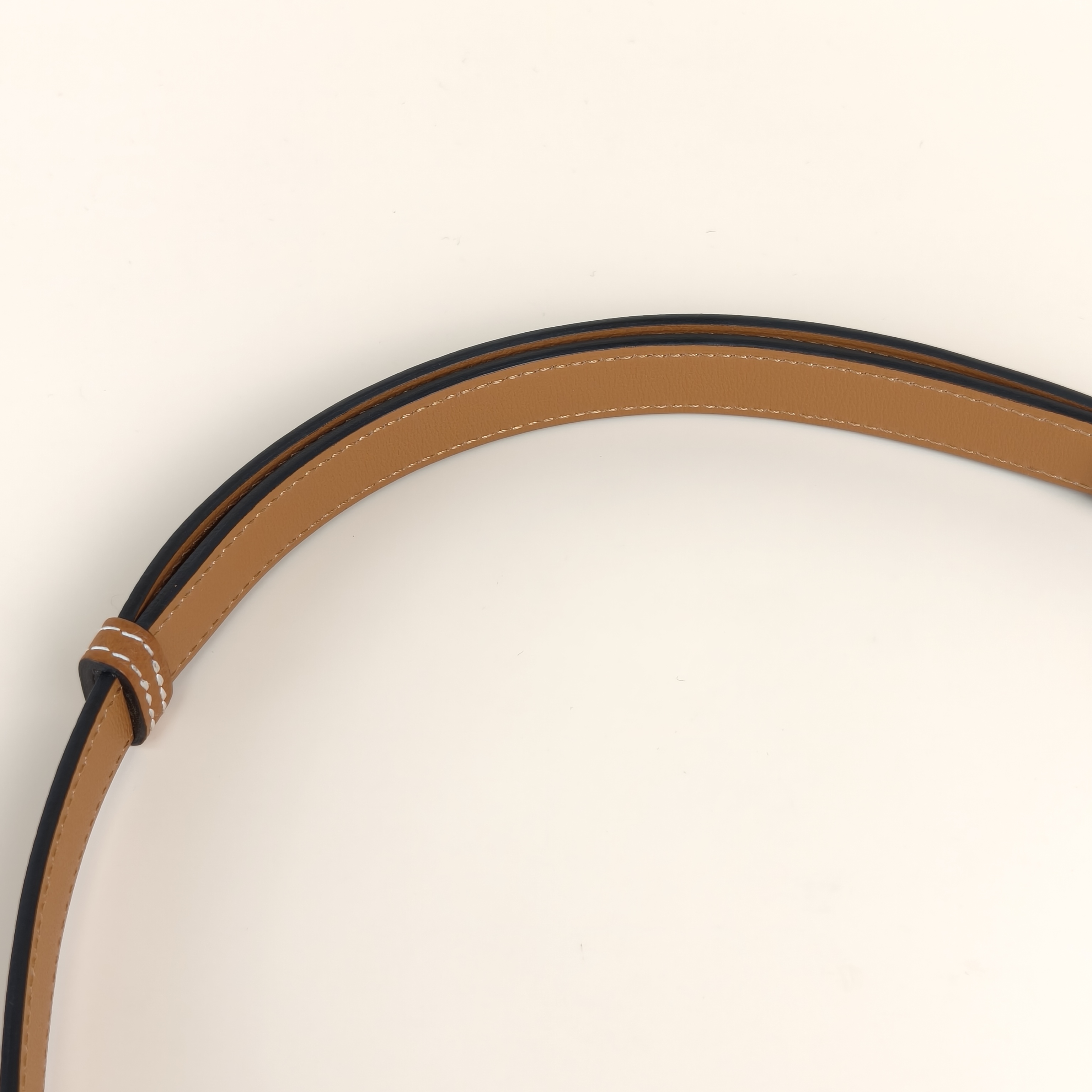 Hermès Belt Kelly Belt37 Brown Calfskin86cm — cover view 8 of 8
