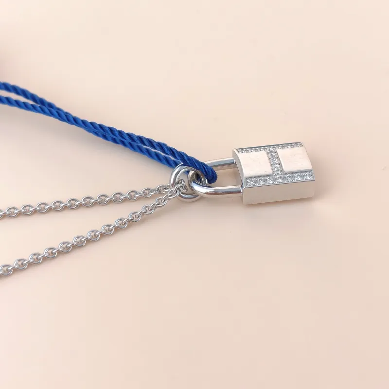 Hermès Necklace Kelly Cadenas Necklace White Gold18KW hite Gold Diamond One Size40cm — cover view 7 of 8