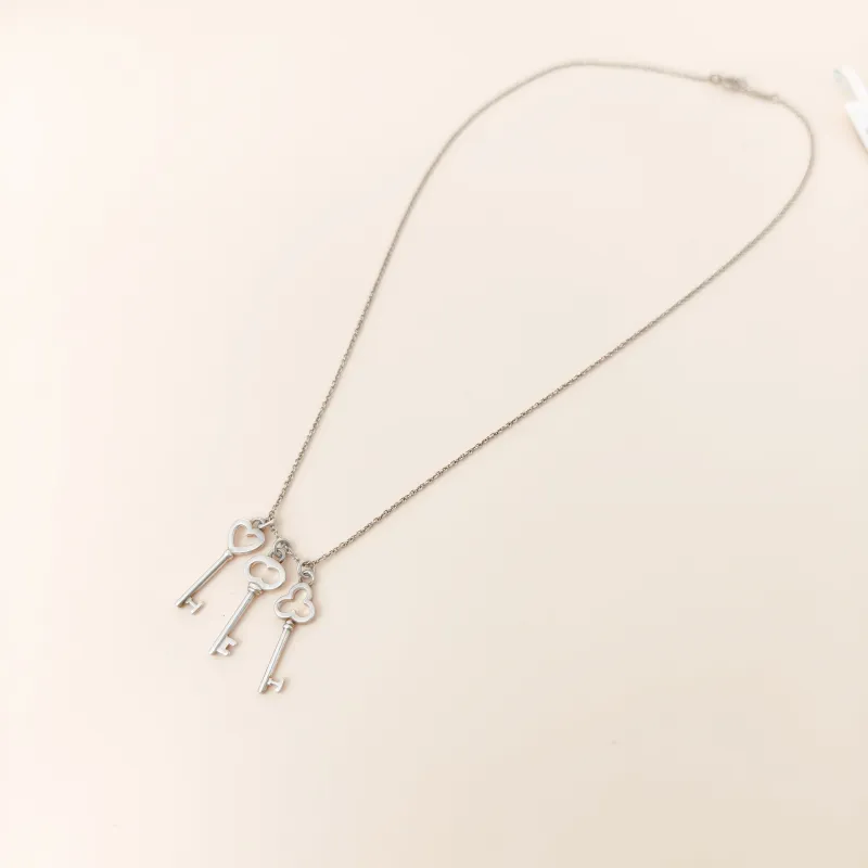 Tiffany&Co. Necklace Keys Collection Necklace 925 One Size 40cm — cover view 9 of 9