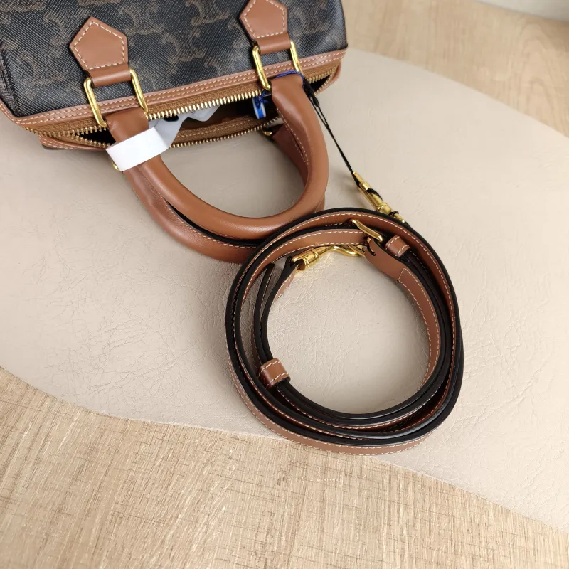 CELINE Crossbody Bag Monogram PVC Small 20 × 10.5 × 15.5 cm — detail view 7 of 10