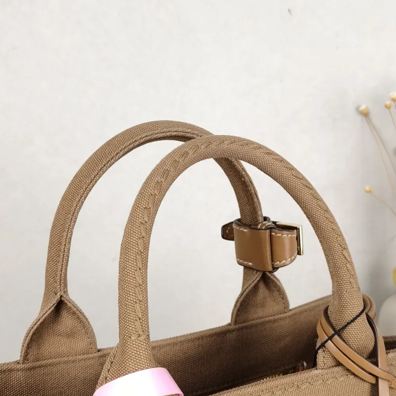 PRADA Crossbody Bag Jardinière Tote Bag Canvas Small26 × 15 × 19 cm — detail view 7 of 13