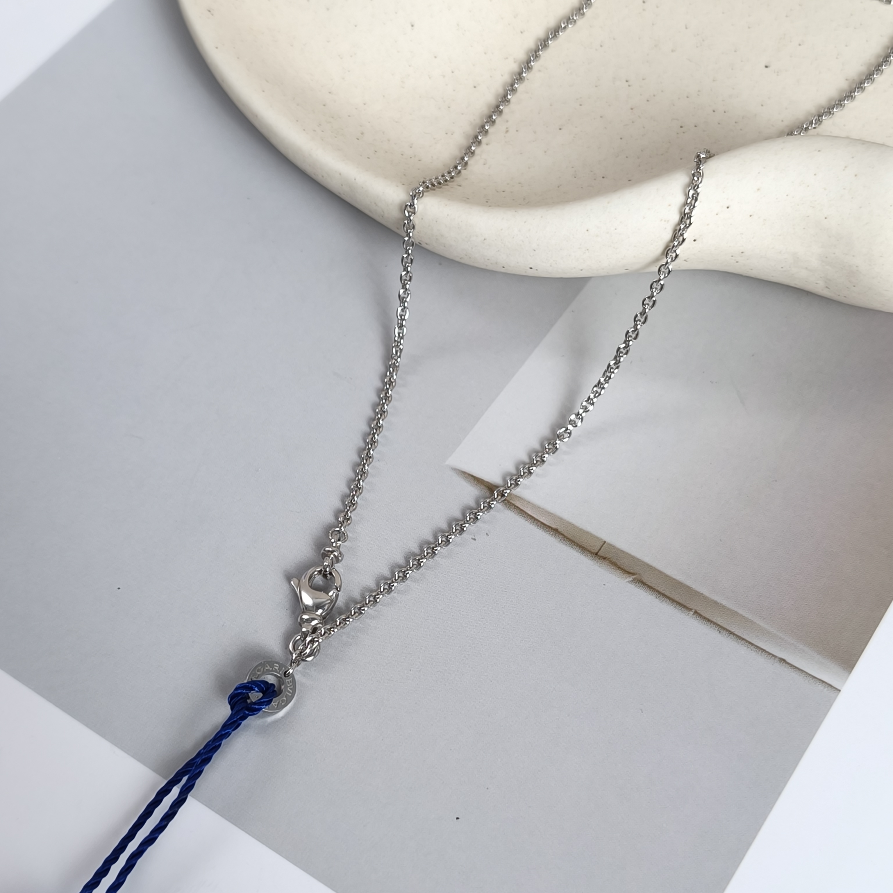 Bvlgari Necklace Fiocco di Neve Necklace White Gold 18KW hite Gold42cm One Size — cover view 2 of 8