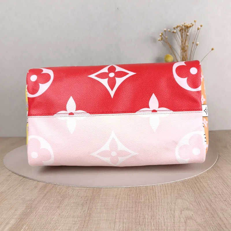 Louis Vuitton Top Handle Bag Speedy30 Colorblock PVC Large 30 × 17 × 21 cm — cover view 2 of 5