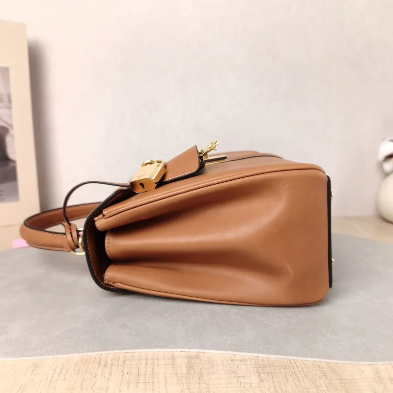 CELINE Crossbody Bag 16 Edition Caramel Calfskin Small 23 × 10 × 18 cm — detail view 11 of 12
