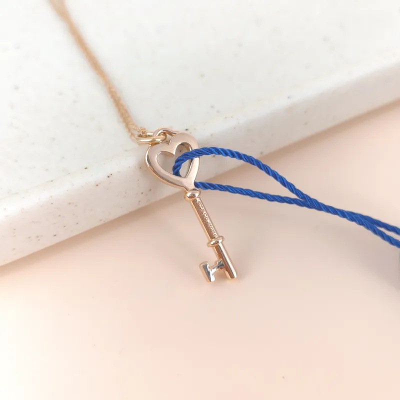 Tiffany&Co. Pendant Keys Collection Necklace Gold18k One Size43cm โ cover view 5 of 7