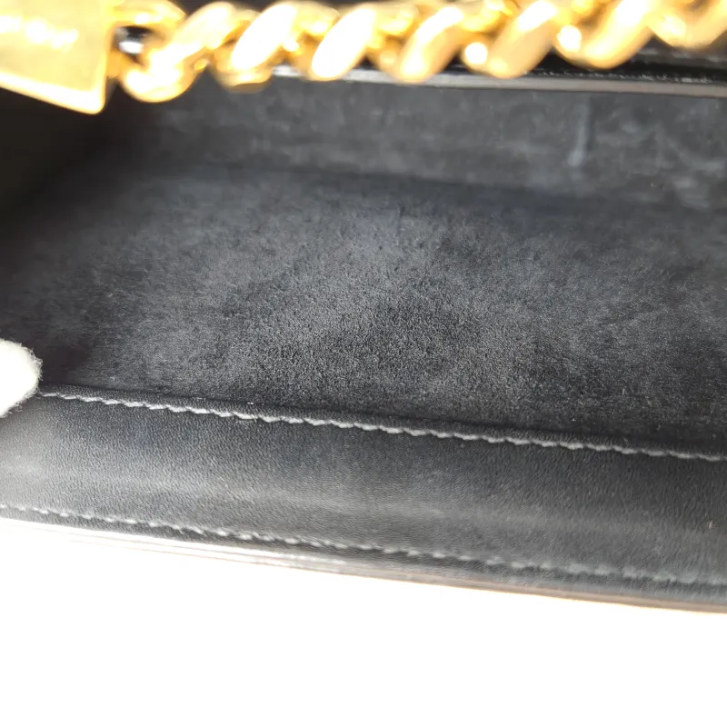SAINT LAURENT Crossbody Bag KATE Black Calfskin Mini 17 × 5 × 11.5 cm — detail view 8 of 11